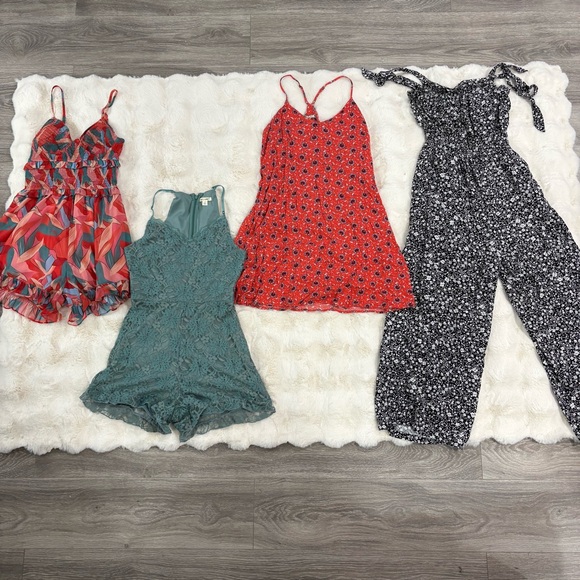 Luxxel Pants - Luxxel|eyeshadow|miami lot of 4 jumpsuit romper mini dress - small